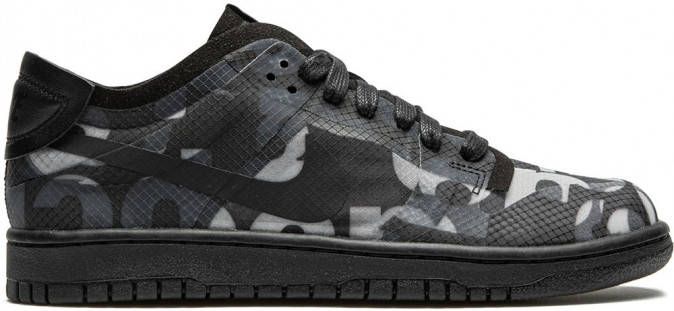 Nike x Comme des Garçons Monogram Dunk low-top sneakers Zwart