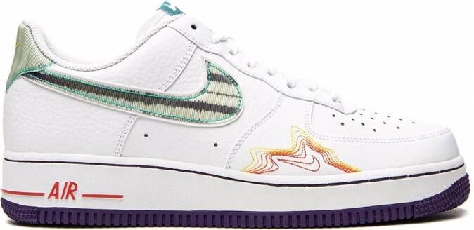 Nike "x De Aaron Fox Air Force 1 low-top Pregame Pack sneakers" Wit