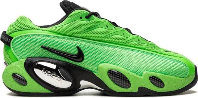 Nike x NOCTA Glide "Slime Green Metallic Silver Black" sneakers Groen