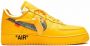 Nike X Off-White "x Off-White Air Force 1 Low University Gold sneakers" Geel - Thumbnail 1