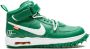 Nike "x Off-White Air Force 1 Mid Pine Green sneakers" Groen - Thumbnail 11