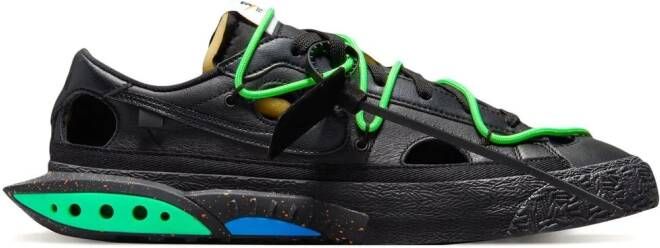 Nike X Off-White Blazer Low 77 sneakers Zwart