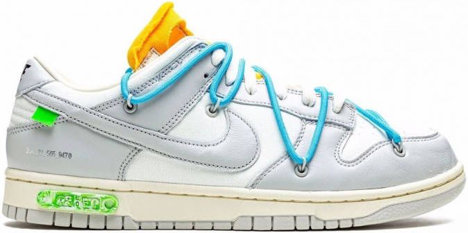 Nike X Off-White x Off-White Dunk Low sneakers Grijs