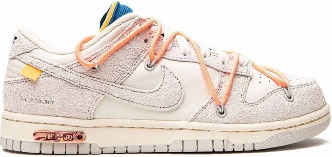 Nike X Off-White x Off-White Dunk Low sneakers Grijs