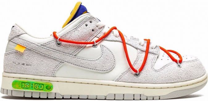 Nike X Off-White x Off-White Dunk Low sneakers Wit