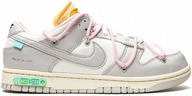 Nike X Off-White x Off-White Dunk Low sneakers Wit