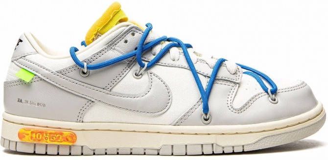 Nike X Off-White x Off-White Dunk Low sneakers Wit