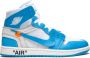 Jordan Nike x Off White Air 1 sneakers Blauw - Thumbnail 1