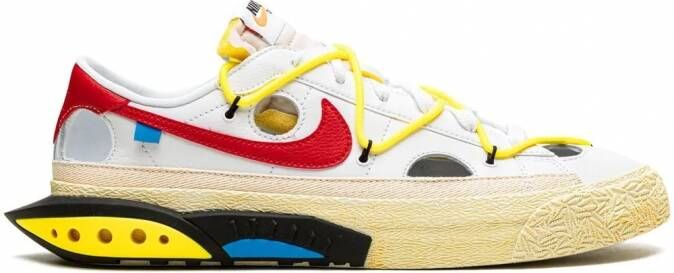 Nike X Off-White x Off-White Blazer low-top sneakers Wit