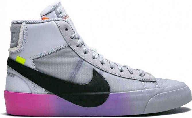 Nike X Off-White The 10: Blazer Mid sneakers Grijs