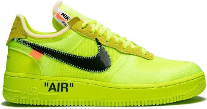 Transformator kleermaker onstabiel Nike X Off-White The 10: Nike Air Force 1 Low Groen - Schoenen.nl