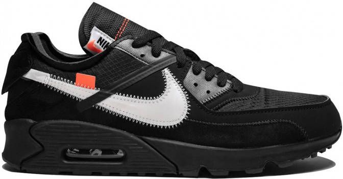 Nike X Off-White The 10: Nike Air Max 90 sneakers Zwart