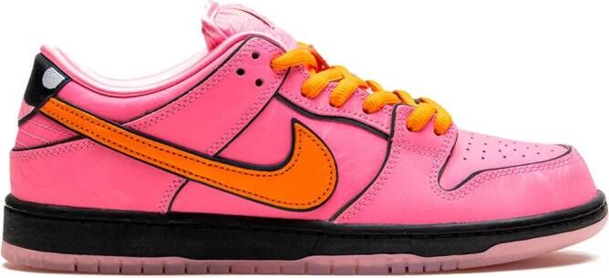 Nike x Powerpuff SB Dunk Low "Blossom" sneakers Roze