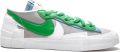 Nike x Sacai Blazer low-top sneakers Groen - Groen
