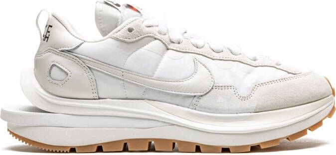 Nike x sacai VaporWaffle low-top sneakers Wit