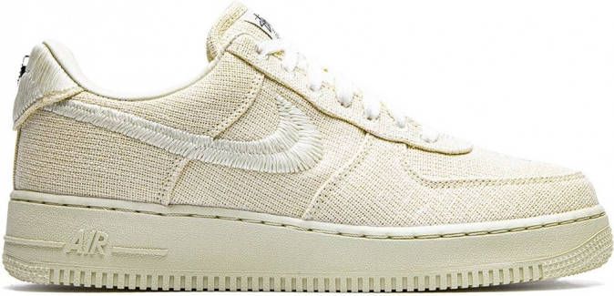 Nike x Stussy Air Force 1 low-top sneakers Beige