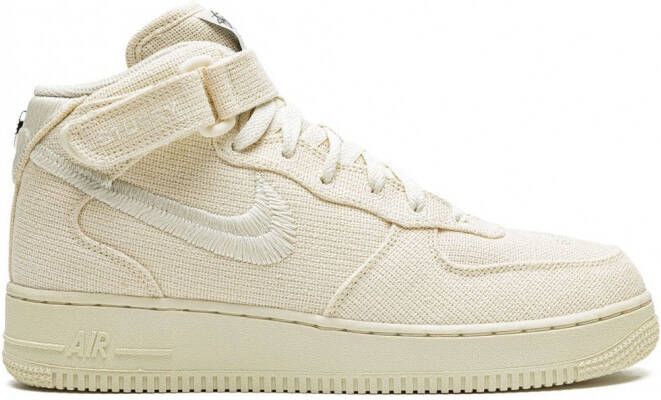 Nike x Stussy Air Force 1 low-top sneakers Beige