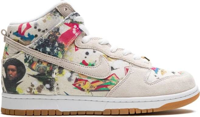 Nike "x Terror Squad Air Force 1 Low Porpoise sneakers" Wit