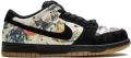 Nike "x Supreme SB Dunk Low Rammellzee sneakers" Zwart - Zwart