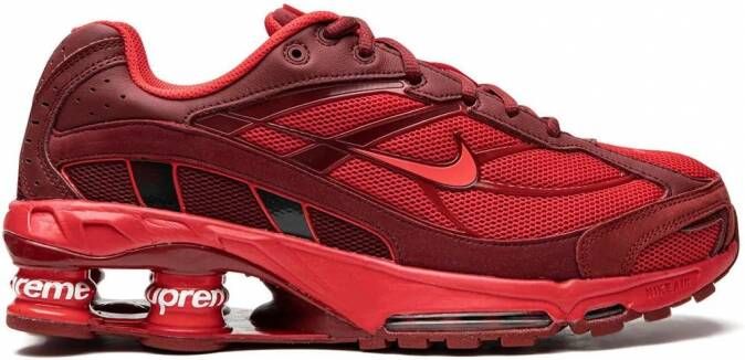 Nike x Supreme Shox Ride 2 SP sneakers Rood
