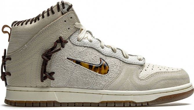 Nike x The Bodega Dunk high-top sneakers Beige