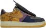 Nike x Travis Scott Air Force 1 low-top sneakers Geel - Thumbnail 9