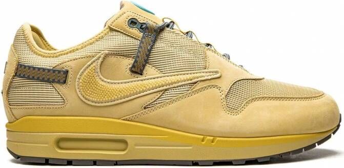 Nike "x Travis Scott Air Max 1 sneakers Saturn Gold" Geel