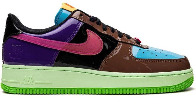 Nike x Undefeated Air Force 1 low-top sneakers Blauw
