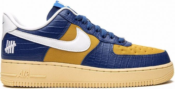 Nike x UNDEFEATED Air Force 1 sneakers Blauw