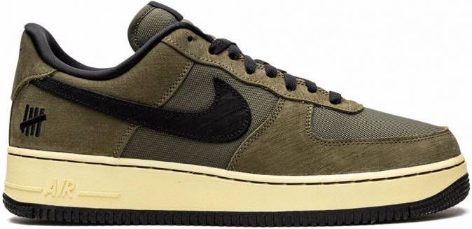Nike "x Undefeated Air Force 1 SP low-top Ballistic sneakers" Groen