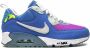 Nike x Undefeated Air Max 90 sneakers Blauw - Thumbnail 1