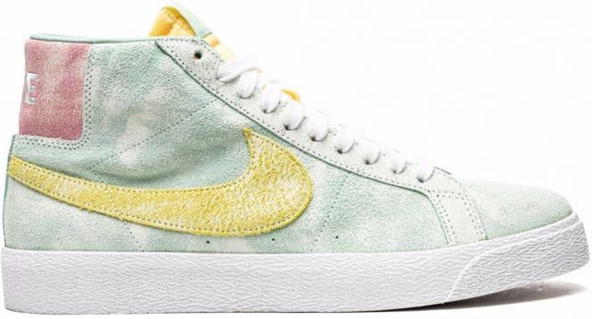 Nike Zoom Blazer high-top sneakers Groen