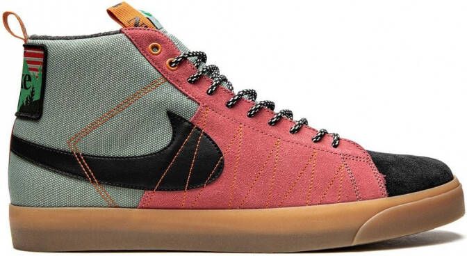 Nike Zoom Blazer high-top sneakers Groen