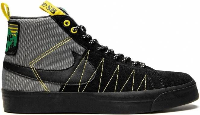 Nike Zoom Blazer Premium SB mid-top sneakers Grijs