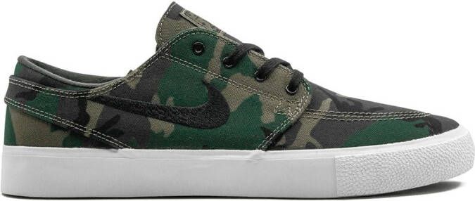 Nike Zoom Janoski sneakers van canvas Groen