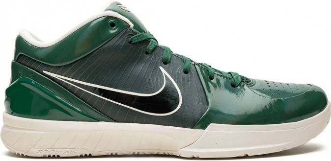 Nike Kobe 4 Protro sneakers rubber lakleer PolyesterPolyester 10.5 Groen