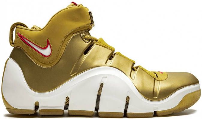 Nike Zoom Lebron 4 sneakers Goud