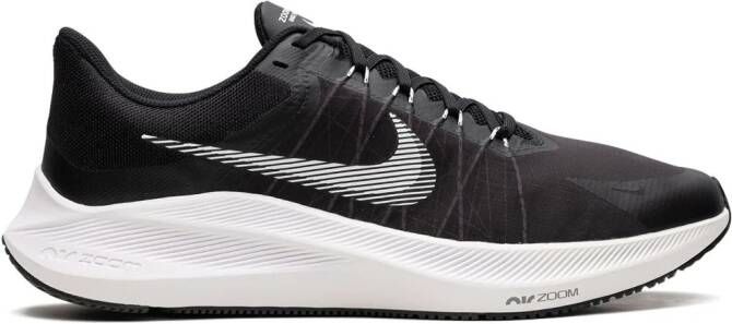 Nike "Zoom Winflo 8 Black White sneakers" Zwart