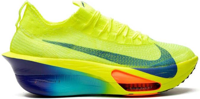 Nike ZoomX AlphaFly 3 "Volt" sneakers Groen