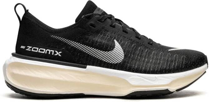 Nike "ZoomX Invincible Run FK 3 Black White sneakers" Zwart