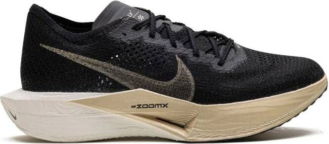 Nike ZoomX Vaporfly 3 "Black Metallic Gold Grain" sneakers Zwart