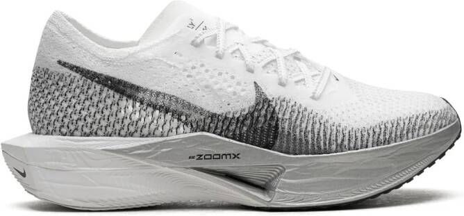 Nike "ZoomX Vaporfly 3 White Particle Grey sneakers" Wit