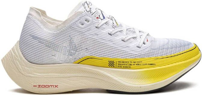 Nike ZoomX Vaporfly Next sneakers Wit