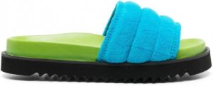 Nina Ricci Gewatteerde slippers Blauw