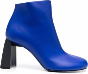 Nina Ricci Laarzen met chunky hak Blauw