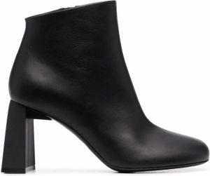 Nina Ricci Laarzen met chunky hak Zwart