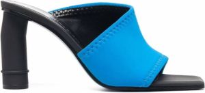 Nina Ricci Leren muiltjes Blauw