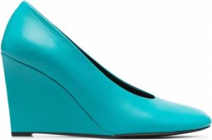 Nina Ricci Pumps met sleehak Blauw
