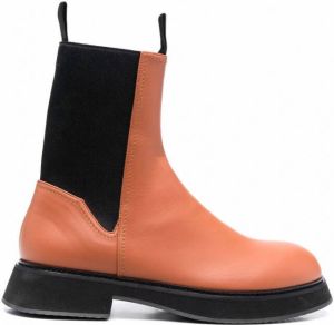 Nina Ricci Slip-on enkellaarzen Oranje