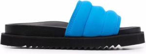 Nina Ricci Tweekleurige slippers Blauw
